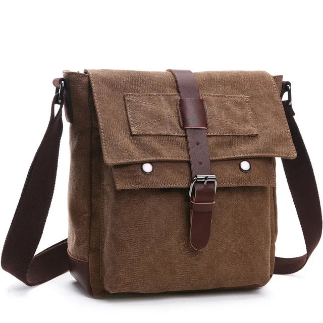 Sac à Bandoulière en Toile pour Homme