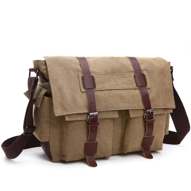 Sac à Bandoulière en Toile pour Homme