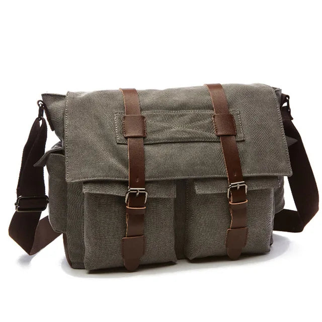 Sac à Bandoulière en Toile pour Homme