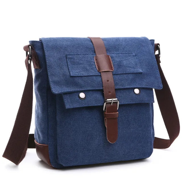 Sac à Bandoulière en Toile pour Homme