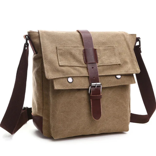 Sac à Bandoulière en Toile pour Homme