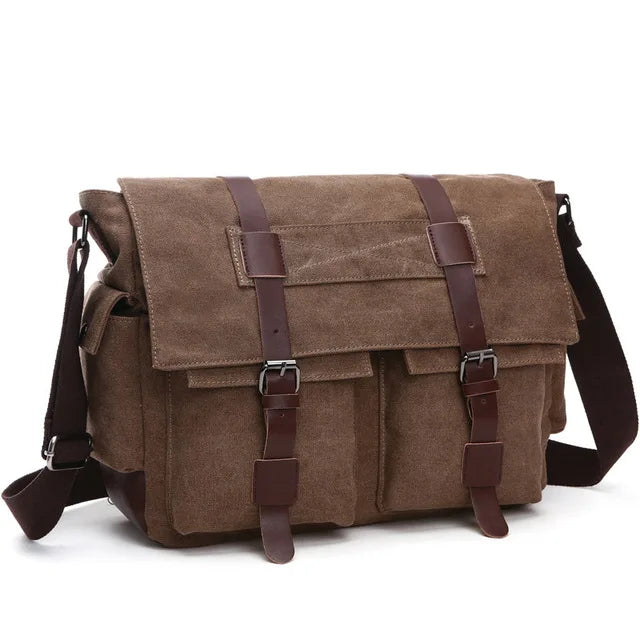 Sac à Bandoulière en Toile pour Homme
