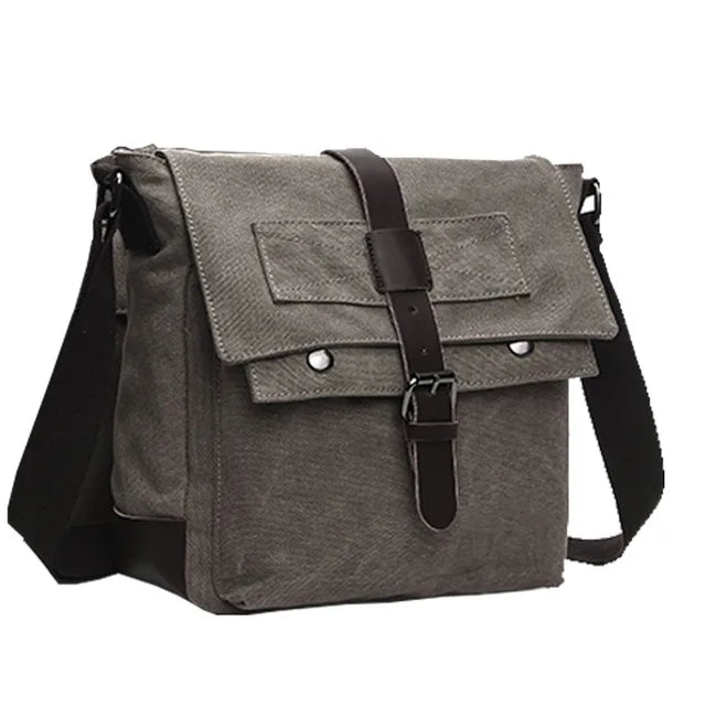Sac à Bandoulière en Toile pour Homme
