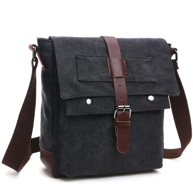 Sac à Bandoulière en Toile pour Homme