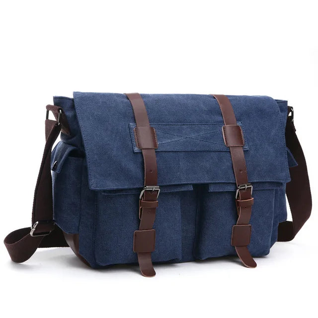 Sac à Bandoulière en Toile pour Homme