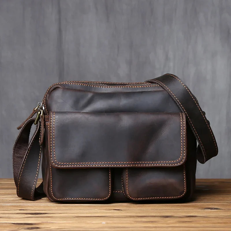 Sac Messenger en Cuir pour Homme