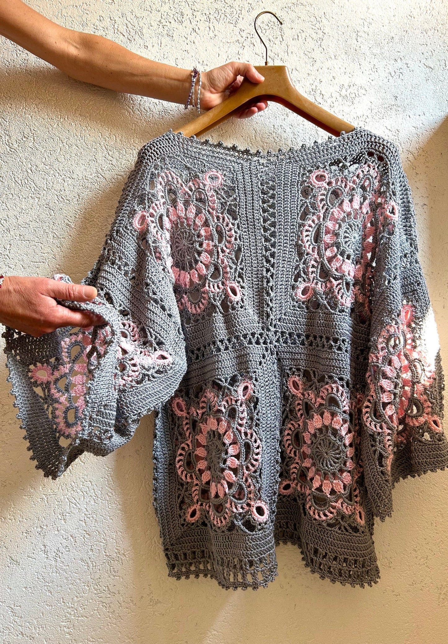 CLAS TOP Granny Square, crochet pattern